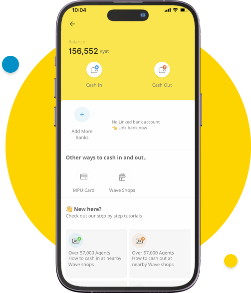 Launch WavePay app, tap on “Cash In/Out” and then tap on “MPU Card”