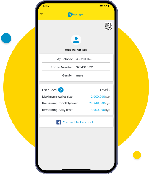 Go to Cash in/ Cash out page and click “CB Bank”