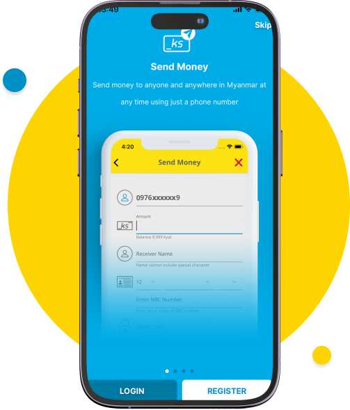You can read more about the features and services available on the WavePay App and then tap “Register”.