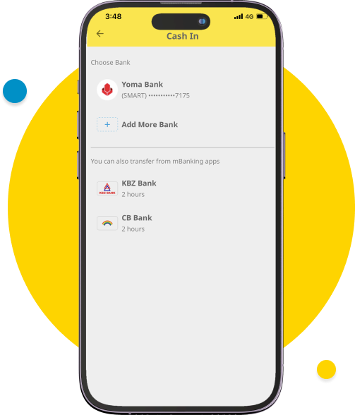 Tap “Yoma Bank”.
