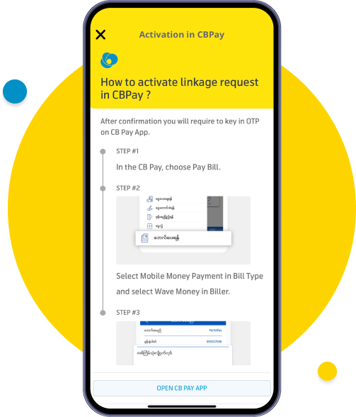 Learn step-by-step instruction for linkage with tutorial view