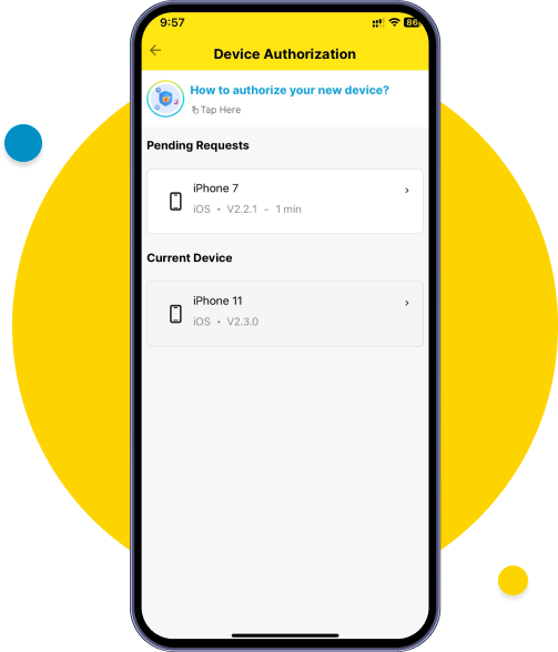  Verify the phone type. If it’s correct, proceed with the permission steps one by one.