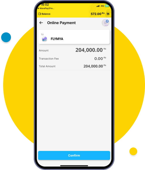 Then, type your 4-digit PIN and tap “Pay Now” to complete purchase process.