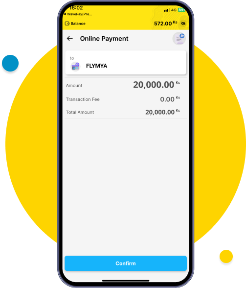 Review your payment information
