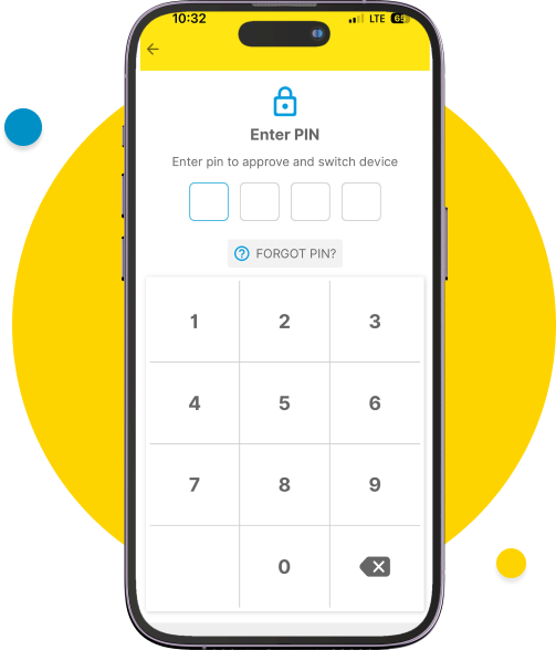 Please type your 4-digit PIN.